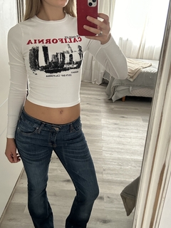 Remera California Blanca