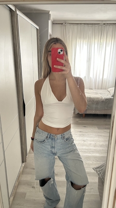 Top Wes Blanco - Tienda Online de Tendenza