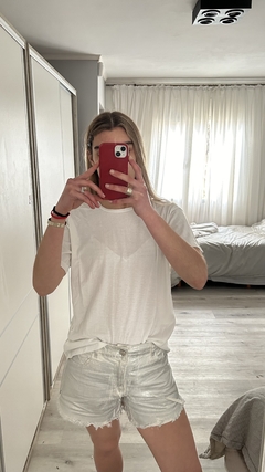 Short Foil Blanco - tienda online