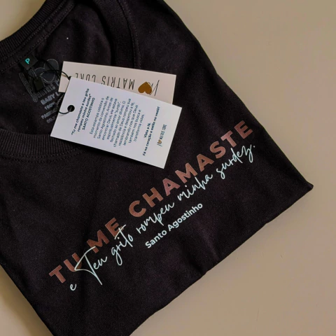 Camiseta Baby look - Santo Agostinho - comprar online