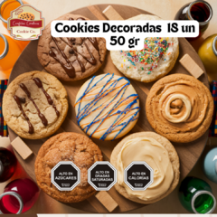 Cookie Decoradas 18 Unidades 50 gr. - comprar online