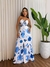 Vestido AZALÉIA- ESTAMPA AZUL - comprar online