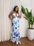 Vestido AZALÉIA- ESTAMPA AZUL - Mirieli