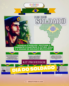 Kit Professor Dia do Soldado!