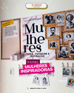 KIT PAINEL MULHERES INSPIRADORAS