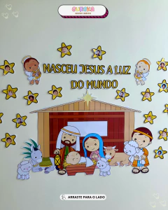Painel de Natal com Presépio - comprar online