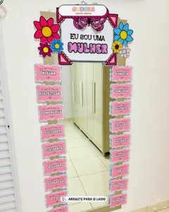 Decoração para Espelho - Dia da Mulher! - comprar online