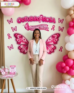 Painel para Fotos Outubro Rosa - comprar online