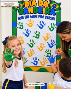 PAINEL COLETIVO DIA DA BANDEIRA — AQUI TEM AMOR PELO BRASIL! - comprar online