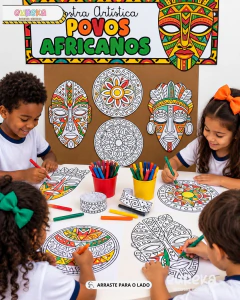 MOSTRA ARTÍSTICA POVOS AFRICANOS - comprar online