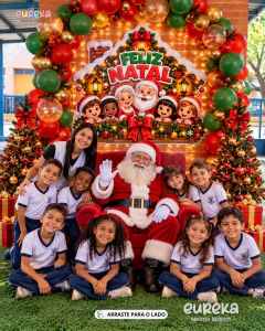 Painel Vila Natalina – Decoração de Natal na internet