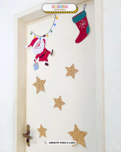 Painel de Porta de Natal na internet