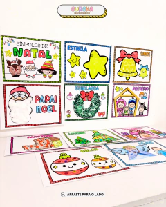 Kit 10 Atividades de Natal – Pintura Sensorial, Criatividade e Encanto para Dezembro! na internet