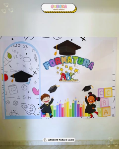 Painel Formatura ABC Infantil - Celebre Conquistas Inesquecíveis! na internet