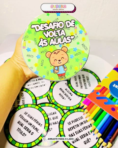 DESAFIO VOLTA ÀS AULAS NA LATA - Eureka Recursos Didaticos