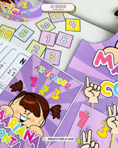 "Mariana conta..." e a turminha aprende brincando! - loja online