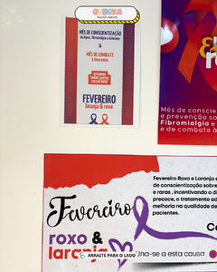 KIT FEVEREIRO ROXO E LARANJA - Eureka Recursos Didaticos