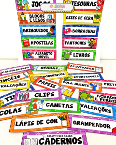 Etiquetas Organizadoras - Eureka Recursos Didaticos