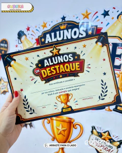 PAINEL ALUNOS DESTAQUE - loja online