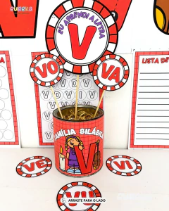 KIT LETRA V - loja online