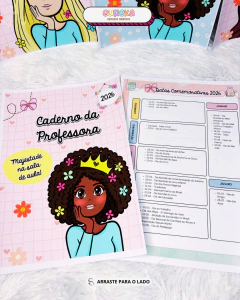 Planner da Professora 2026 – Majestade em Sala de Aula - loja online