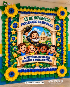 Painel Proclamação da República – 15 de Novembro para Escola - loja online