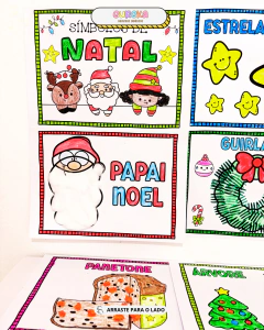 Kit 10 Atividades de Natal – Pintura Sensorial, Criatividade e Encanto para Dezembro! - loja online
