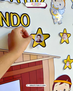 Imagem do Painel de Natal com Presépio