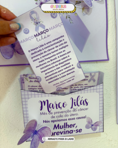 Março Lilás: Informação que Salva Vidas! - comprar online