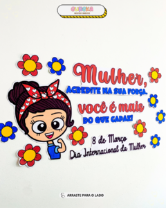 Painel Dia Internacional da Mulher - comprar online