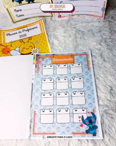 PLANNER PROFESSOR 2026 - FUNDO DO MAR na internet
