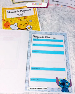 PLANNER PROFESSOR 2026 - ABELHINHA - Eureka Recursos Didaticos