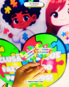 Kit Painel Inclusão: Promovendo a Consciência e a Diversidade! na internet