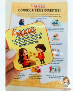 Imagem do Painel Maio Laranja: Conscientização e Educação
