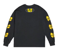 Camiseta Manga Comprida Preta WU TANG CLAN - phantasia