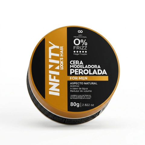 Cera infinity perolada brilho 80g