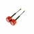 RUSHFPV CHERRY Antena MMCX de 5.8GHz - Paquete de 2 unidades - Rojo