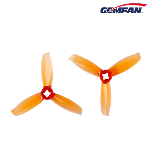 GEMFAN WINDANCER 3028 - Hélice de 3 palas compatible con agujeros de montaje de 5 mm/1.5 mm