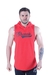 Regata com Capuz Baseball - Vermelho