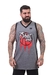 Regata Basquete NBA Fire Ball - Cinza Médio