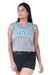 Cropped Basquete NBA Pepper - Cinza Claro - comprar online