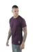 Camiseta Basica Lisa - Vinho