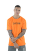 Camiseta Oversized Graffiti - Laranja