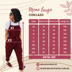 Molde Mono Largo con Lazo - ENTM-001