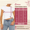 Molde Remera Crop Manga Corta - REMEM-003