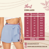 Molde Short Lino con Lazo - SHRM-001