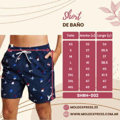 Molde Short De Baño- SHRH-002