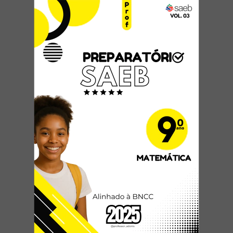 Caderno de Matemática 9º ano (Vol 03) SAEB