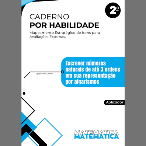 D3 - Escrever números naturais de até 3 ordens