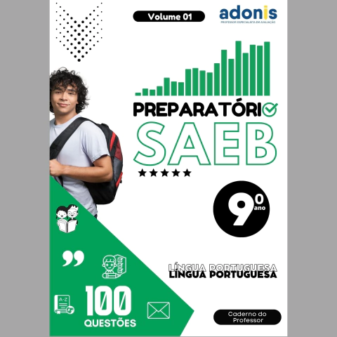 Caderno de Português 9º ano (Vol 01) SAEB